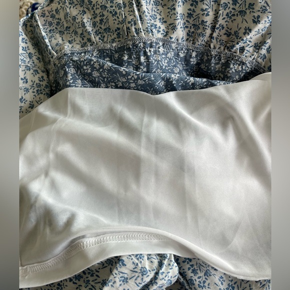 NWT Anthropologie Blue and White Halter Top Dress Size Small - Picture 5 of 6